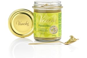 Venchi - crema de pistacho para untar, 200 g - Edición limitada - Sin gluten - Idea para regalo