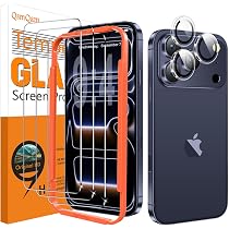 Protection écran Verre Trempé 9H+ Pour IPhone 17 Pro - 3 Pièces + Protection Caméra - Installation Automatique En 1s - Compatible Avec Les Coques - 10