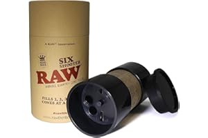 RAW 18319 Six Shooter Garniture pour cônes King Size Plastique