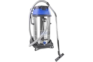 Hyundai 3000W 100L 2-in-1 Wet & Dry Vacuum Cleaner – Powerful Industrial Vac with HEPA-Type Filtration, 5m Power Cable, Large Tank Capacity & 3 Year Warranty