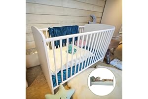 ‎ALAVYA HOME ALAVYA HOME® Babybett Storm I 2 in 1 Kinderbett umbaubar zum Juniorbett Gitterbett 60x120 cm mit Matratze und waschbarem Bezug