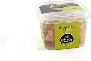 LA CONQUETE DES SAVEURS Gingembre confit 100 gr