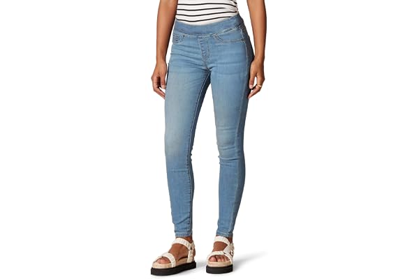 Amazon Essentials Femme Jegging Facile à Enfiler Extensible Taille Mi-Haute - Couleurs abandonnées