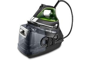 Rowenta DG9248 Silence Steam PRO Ferro da Stiro con Caldaia Silenziosa, Pressione Fino a 8 Bar, 2800 W, 1.3 Litri, Colpo Vapore 600 g/min, Ferro da Stiro a Vapore con Tecnologia Eco Intelligence