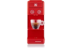 illy Macchina da Caffè a Capsule Iperespresso Y3, Rosso