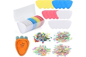 MASPHY 20 Pezzi Gesso da Sarta, Triangolo Gessetti, Gesso Sarta Colorato con Dritto Spilli Testa Piatta e Portaspilli a Forma di Riccio per Marcare Vari Tessuti e Pelli e Cucito a Mano(627 Pezzi)