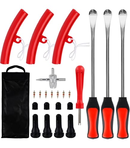 Mighty Extra Lange Reifenheber – Paar, 200 Mm, Hochwertiger Kunststoff, Schonend & Stabil