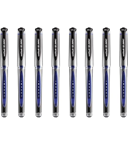 uni-ball UM153C N - Penna gel SIGNO broad, colore: Nero