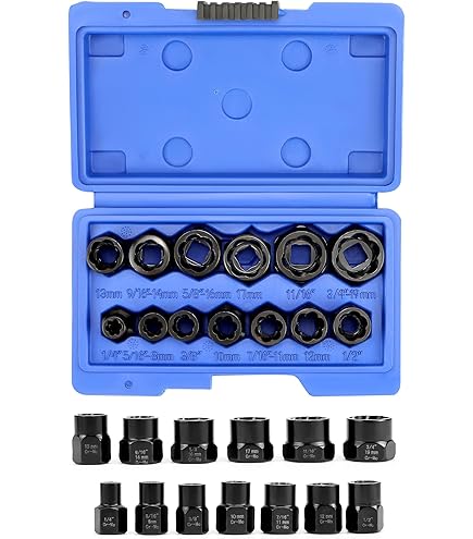 Set Di 28 Estrattori Di Viti Danneggiate, Antiruggine, Per La
