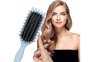 ATSMOCE 2024 nowa szczotka Bounce Curly Brush, Curl Hair Brush, Curl Defining Brush, Curl Defining Brush, szczotka do stylizacji loków, szczotka do włosów, uniseks (C)