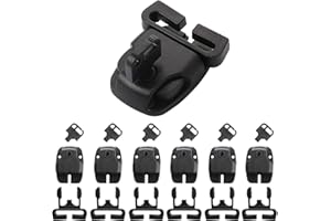 Sliverdew 6 Pack Spa Hot Tub Cover Clips Latch Replacement Clips Key Spa Cover Latches Clip Locks with Keys Hot Tub Accessories