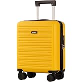 T-LOVENDO.ES Cabin Trolley Travel Suitcase 16" (30L). Carry-on Luggage. 4 Double Wheels.