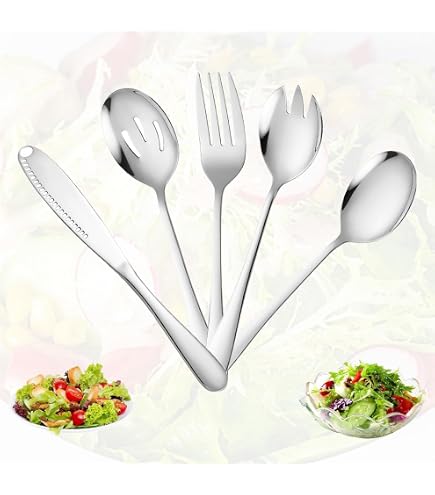tiokin Set di 6 forchette da tavola, 20,5 cm, in acciaio inox per uso alimentare, forchette da tavola, posate con finitura a specchio, lavabili in lavastoviglie, utilizzabili per casa, cucina o