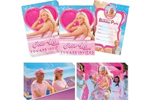 CRZYPLEA 12 Inviti Compleanno,Inviti Bambino 12 Buste,Biglietti di Invito per Compleanno di Bambini,Inviti Compleanno Bambin,Biglietti Invito Compleanno