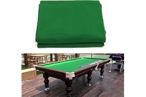 Boshen Billardtuch Pooltisch-Filztuch mit 6 Tuchstreifen für 7/8/9 Fuß Tisch schnell vorgeschnittene Schienen, 3 Stoffe zur Auswahl