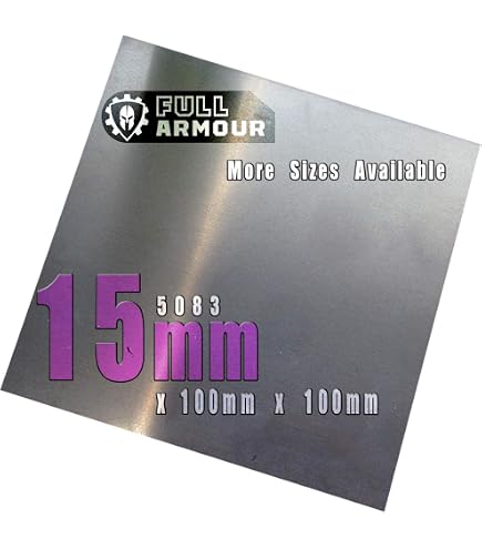 Plaque En Aluminium Fraisé EN AW-5083 - Dimensions 10x100mm, Marque DOLD, Fabrication Allemande