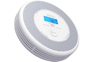 X-Sense Rauch und CO Melder, Unabhängiger kombinierter Rauch- und Kohlenmonoxidmelder mit Sprachausgab, austauschbarer Batterie, Keine Unterstützung für APP und SBS50 Basisstationen, XP0A-SR, 1er-Pack