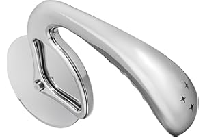 MIDNIGHT SCOOP Pizza Cutter Wheel by Midnight Slice - Stainless Steel Food Slicer for Pizzas and more with Ergonomic Handle and Sharp Cutting Surface for Clean Cuts