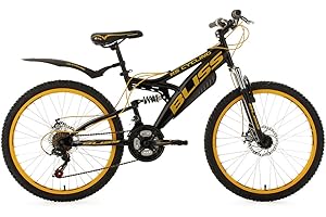 KS Cycling Bliss VTT tout suspendu 24" Adolescent TC 38 cm