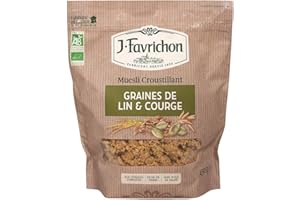 Favrichon - Muesli graines de lin et courge 450G