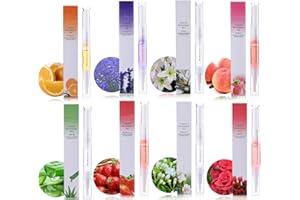 NEXTUYERE Cuticle Oil Pen for Nail Care,8PCS Nail Oil Pen with Natural Ingredients Revitalize Pen Gel Manicure Pedicure nail art Treatment (Mix)