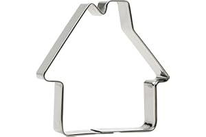Emporte Pièce Patisserie pour Biscuits - en Forme de MAISON - Moule à Biscuits pour des Cookies Originaux - Pour un Anniversaire ou un Noël Uniques - 11 cm - GastroMax