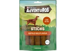 PURINA DENTALIFE PURINA Adventuros | Sticks Dog Treats Buffalo Flavour 120g