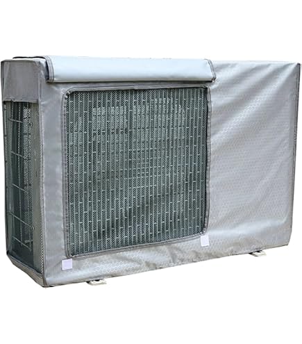 Poolpumpenabdeckung – 61 X 27,9 X 27,9 Cm, 3-lagig Wasserdicht, Mit Klettöffnung & Belüftungsnetz, Für Winter & Outdoor