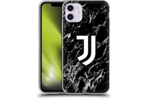 Head Case Designs Licenza Ufficiale Juventus Football Club Nero Marmoreo Custodia in Gel [Protezione di Grado Militare] Compatibile con Apple iPhone 11