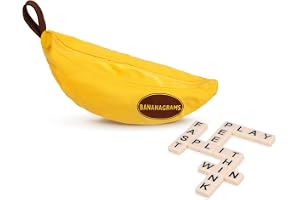 BANANAGRAMS, Ordspel, Åldrar 7+, 1-8 spelare, 15 minuters speltid