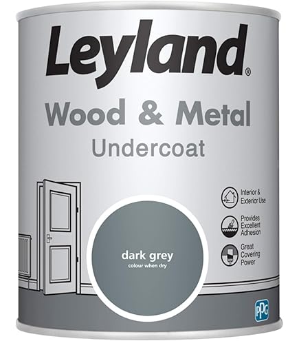 NEVIS PAINTS Premium Quality Primer & Undercoat For Wood & Metal - High Opacity, Quick Drying, Interior And Exterior, 750 Ml (GREY - View #9