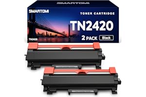 SMARTOMI TN2420 TN2410 Toner Cartridge Replacement for Brother TN2420 TN2410 for Brother MFC-L2710DW HL-L2350DW DCP-L2530DW HL-L2310D HL-L2370DN MFC-L2710DN MFC-L2730DW MFC-L2750DW DCP-L2510D