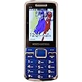 KECHAODA K28 Basic Feature Mobile Phone with Dual SIM, 2.4 inch Display - Blue