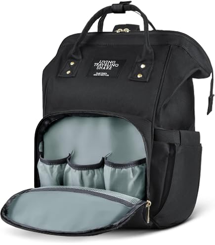 Borsa fasciatoio con accessori Chic viola