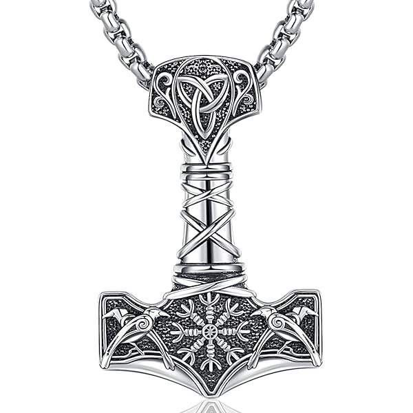 Vintage Viking stijl kruis Keltische knoop zilveren kleur hanger ketting mannen Street Punk Trend accessoires geschenken