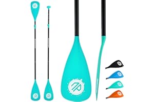 niphean SUP Paddle, Pagaie Paddle Galleggianti Staccabili in 3 e 4 Pezzi, Pagaia SUP Regolabile, Remi Durevoli