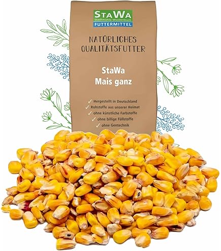 agrar-Store 25kg Mais Futtermais Körnermais Angelmais Karpfenmais Hühnermais Hühnerfutter Hartmais