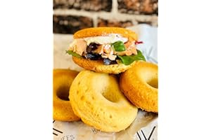 KETO CHEFS HAND CRAFTED LOW CARB FOODS Keto Chefs Low Carb Freshly Baked Bagels x 4-1 Pack 400g