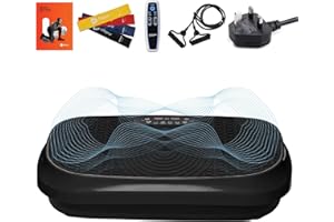 LifePro Waver Mini Oscillation Vibration Plate, Portable Full Body Workout Platform for Weight Loss & Recovery at Home, 200W Quiet Motor, 99 Speed Settings, 117 kg Capacity