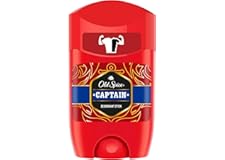 Old Spice Captain Deo Stick für Männer (50 ml), Herren, 48 h Frische, 0 % Aluminiumsalze, keine weißen Rückstände und gelben 