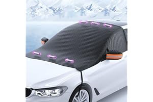 ZZHIOJNK Protege Pare Brise Givre pour Dacia Duster Duster 2 1 Duster S Logan Sandero S 2000-2021 2022 2023 2024, Bache Pare Brise Protection Anti Givre et Neige Protection Accessoire Auto,B