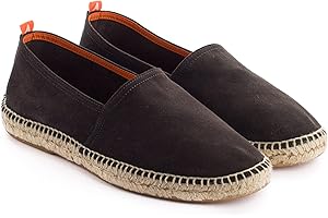 ABARCA Espadrilles für Herren aus Jute und Leder, handgefertigt in Spanien, Sommerparties, bequem und atmungsaktiv