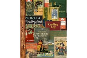 Reading Log: Gifts for Book Lovers (A reading journal with 100 spacious record pages and more in a large soft covered notebook from our Vintage range) (Reading Logs & Journals)