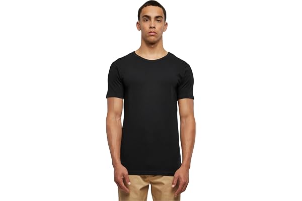 Urban Classics herr Fitted Stretch Tee T-tröja (1-pack)