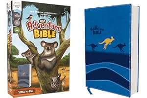 Nasb, Adventure Bible, Leathersoft, Blue, Full Color Interior, Red Letter Edition, 1995 Text, Comfort Print: New American Standard Bible, Blue, Leathersoft, Comfort Print