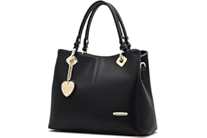 AINUOEY Donna Borse a Mano Borsa a Spalla Elegante Grandi Firmate Marca Tracolla Antifurto PU pelle 73501 1 pz