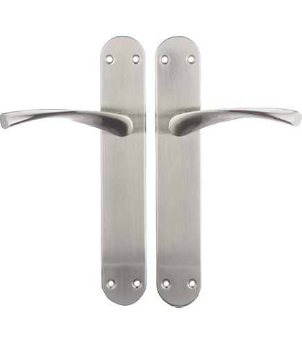 Juego De Manilla Micel Vega 707 NS - Acabado Níquel Satinado, Ideal Para Todo Tipo De Puertas