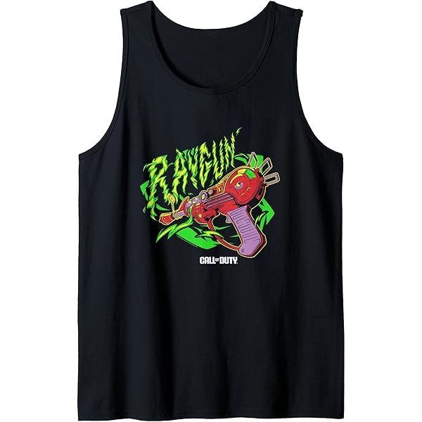 Sweat Call Of Duty Raygun Zombie - Logo Rétro Néon Vert - Coupe Classique - Vêtement Jeu Vidéo Officiel