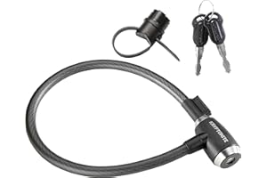 KRYPTONITE Key Cable KryptoFlex 1565-15mmx65cm Incluye Soporte