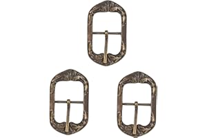 Lord of Battles Medieval Buckles Antique Style Fantasy Buckle Set of 3 Ideal Perfect DIY Leather Craft Belt Buckles